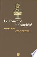 Le concept de société