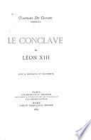 Le conclave de Léon XIII