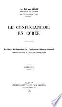 Le confucianisme en Corée