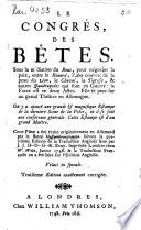 Le Congrès Des Bêtes