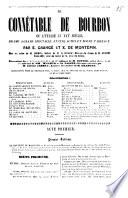 Le Connétable de Bourbon ou l'Italie au XVIe siècle