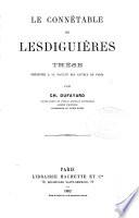 Le connétable de Lesdiguières