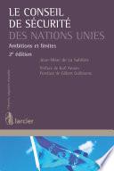 Le Conseil de sécurité des Nations Unies