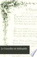 Le Conseiller du bibliophile
