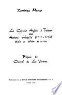 Le Consulat anglais à Tétouan sous Anthony Hatfeild (1717-1728)
