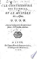 Le Contr'empire des Sciences