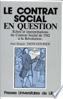 Le Contrat social en question