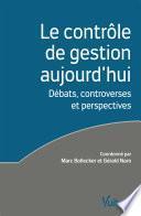 Le contrôle de gestion aujourd'hui