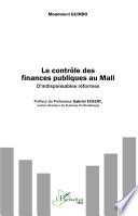 Le contrôle des finances publiques au Mali