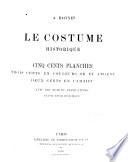 Le costume historique