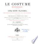 Le costume historique