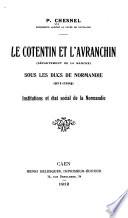 Le Cotentin et l'Avranchin (département de la Manche)