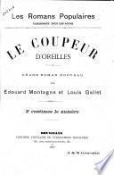 Le coupeur d'oreilles: grand roman nouveau