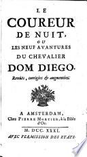 Le coureur de nuit, ou Les neuf avantures du chevalier Dom Diego