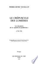 Le crépuscule des Lumières