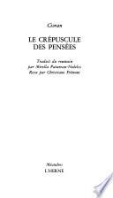 Le crépuscule des pensées
