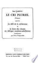 Le cri pluriel