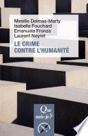 Le crime contre l'humanité