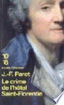 Le crime de l'hôtel Saint-Florentin