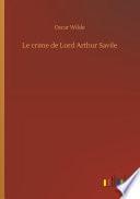Le crime de Lord Arthur Savile