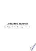 Le croisement des savoirs