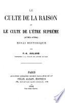 Le culte de la raison et le culte de l'être suprême