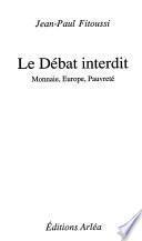 Le débat interdit