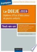 Le DEEJE 2019 - Diplôme d'État d'éducateur de jeunes enfants