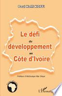 Le défi du développement en Côte d'Ivoire