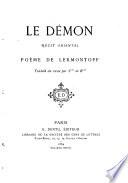 Le démon, récit oriental