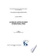 Le déni de justice en droit international privé