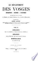 Le département de Vosges