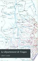 Le département de Vosges