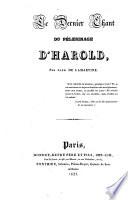 Le dernier chant du pélerinage d'Harold