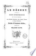 Le désert