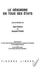 Le désordre en tous ses états