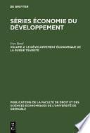 Le développement économique de la Russie tsariste