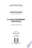Le développement politique