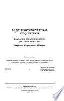 Le Développement rural en questions
