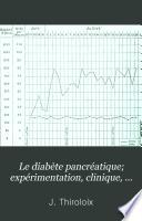 Le diabète pancréatique