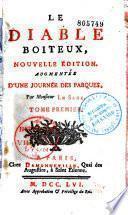 Le diable boiteux, nouvelle édition. Augmentée d'Une journée des Parques. Par monsieur Le Sage