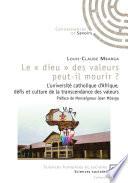 Le dieu des valeurs peut-il mourir?