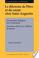 Le dilemme de l'être et du néant chez Saint Augustin