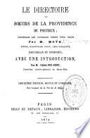 Le Directoire des soeurs de la Province de Portieux contenant les ouvrages écrits par M. Moye, leur fondateur