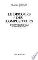 Le discours des compositeurs