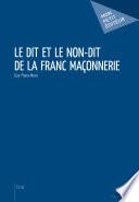 Le dit et le non-dit de la franc maçonnerie