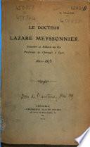 Le docteur Lazare Meyssonnier