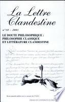 Le doute philosophique