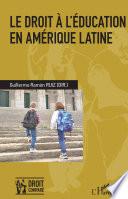 Le droit à l'éducation en Amérique latine