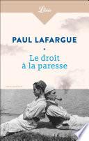 Le droit à la paresse